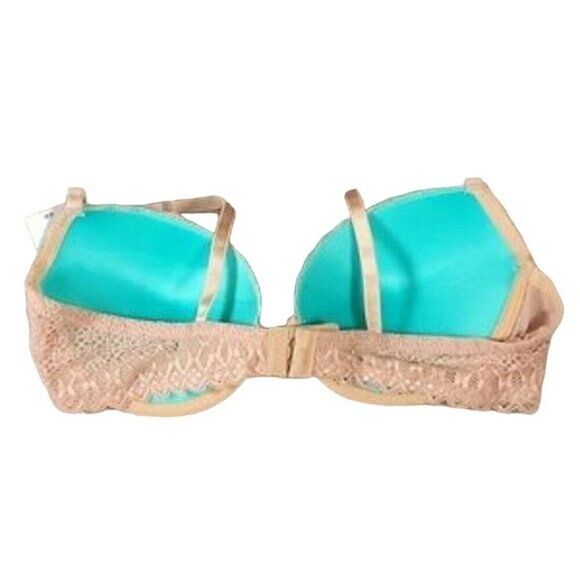 Hers by Herman Mint Green Lace Bra Sz 38B - Picture 2 of 6
